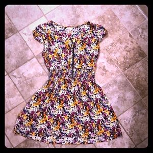 Floral mini dress